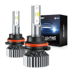 SEALIGHT® S1 9004/HB1 60W 6000K White IP67 LED Headlight Bulbs 2Pcs