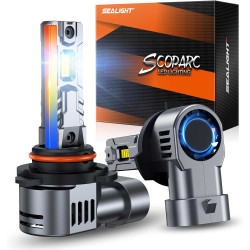 SEALIGHT® S2S 9006/HB4 70W 6500K White IP68 LED Headlight Bulbs 2Pcs