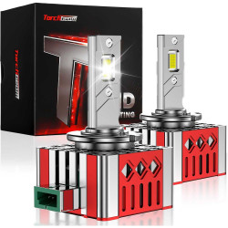 D3S/D3R 6500K Bright White 22000LM 90W LED Headlight Bulbs IP68 2Pcs