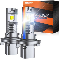 SEALIGHT® S2S 9008/H13 70W 6500K White IP68 LED Headlight Bulbs 2Pcs