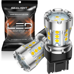 SEALIGHT® XL01 7443/7440/T20/W21W LED Backup Reverse Light Brake Tail Light Turn Signal Light Bulbs 6W 3000LM 6000K White 2PCS