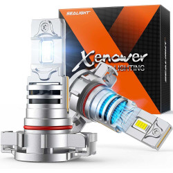 SEALIGHT® XF5 5202/5201 LED Fog Light Bulbs 6500K White 40W 18000LM IP68 2PCS