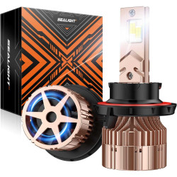 SEALIGHT® X6S H13/9008 90W 6000K White IP68 LED Headlight Bulbs 2Pcs