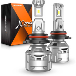 SEALIGHT® X5 9003/H4 80W 6500K White IP68 LED Headlight Bulbs 2Pcs