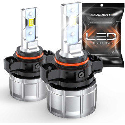 SEALIGHT® F4 5202/5201 LED Fog Light Bulbs 6500K White 30W 9000LM IP68 2PCS