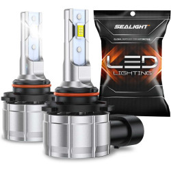 SEALIGHT® F4 H10/9145/9140 LED Fog Light Bulbs 6500K White 30W 9000LM IP68 2PCS