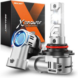 SEALIGHT® X1S 9012/HIR2 80W 6500K White IP68 LED Headlight Bulbs 2Pcs