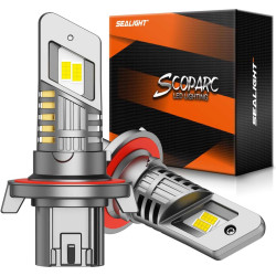 SEALIGHT® S1-Pro 9008/H13 60W 6500K White IP68 LED Headlight Bulbs 2 Pcs