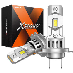 SEALIGHT® X3S H7 100W 6500K White IP67 LED Headlight Bulbs 2Pcs