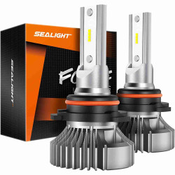 SEALIGHT F3 9006 6000K 6000LM White LED Fog Light Bulbs 2Pcs