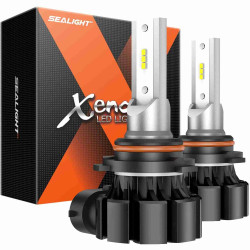 SEALIGHT® XF1 9006/HB4 LED Fog Light Bulbs 6000K White 20W 6000LM IP67 2PCS