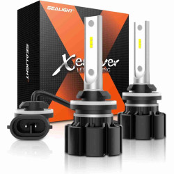 SEALIGHT® XF1 880 LED Fog Light Bulbs 6000K White 20W 6000LM IP67 2PCS
